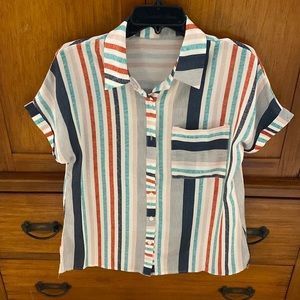 Striped Button down